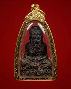 龍婆碰瑪2543草藥魯士義大利金學業考試祈福平安護身符 - 泰国佛牌
