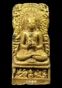上進佛牌 龍婆碧納帕甘拍 平安智慧 立尊防水盒 薩馬空卡真品佛牌 - 泰国佛牌