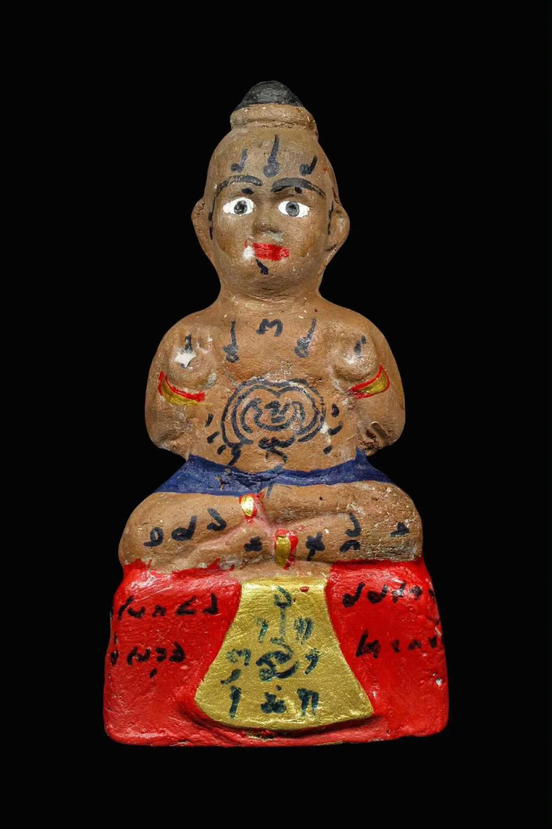龍婆炎 2555 金童子古曼童 薩馬空比賽第一名 供奉型99版本 旺旺版本 Wat Sam Ngam 正廟加持 - 泰国佛牌